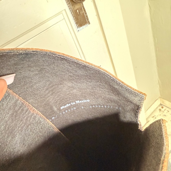 Brown Leather over the Knee lace up Liberty Black Boots - Picture 5 of 7